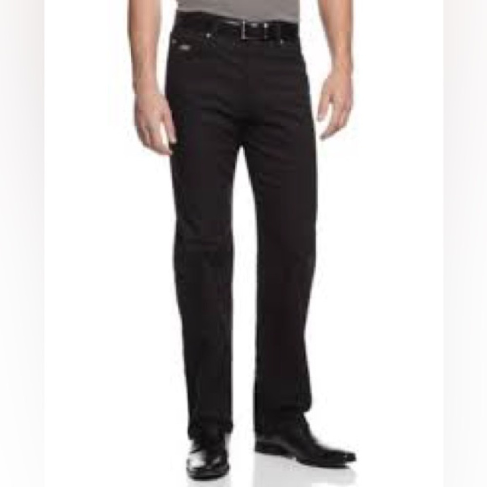 Hugo Boss Men's Classic Black Straight Jeans